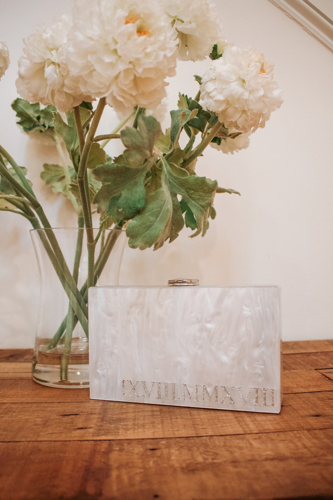 Personalized Engraved Acrylic Clutch, Custom Mrs. Clutch, Bridal Clutch, Mrs. Purse, Acrylic Purse, Acrylic