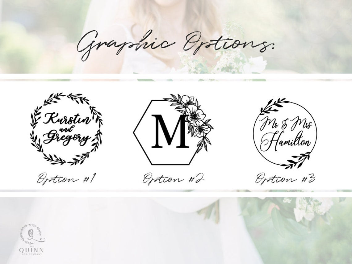 Personalized Acrylic Wedding Cake Topper | Acrylic Circle Cake Topper
