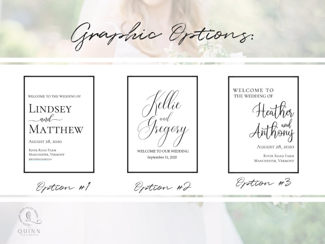 White Acrylic Wedding Welcome Sign | Welcome White Acrylic Sign | Custom White Acrylic Welcome Sign
