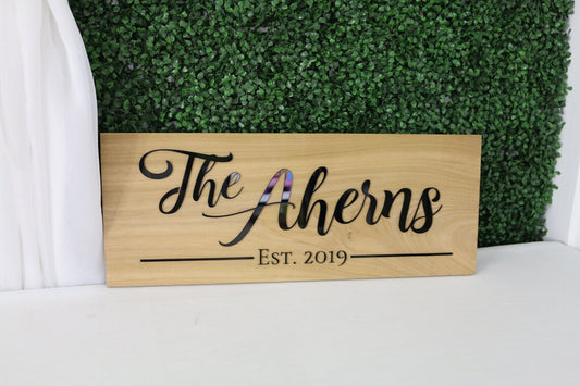 Pallet Sign. Beautiful handmade wood pallet signs for a personal touch to your home or as a gift to your friends or family. Each sign comes with your choice of stain and 3D acrylic lettering.