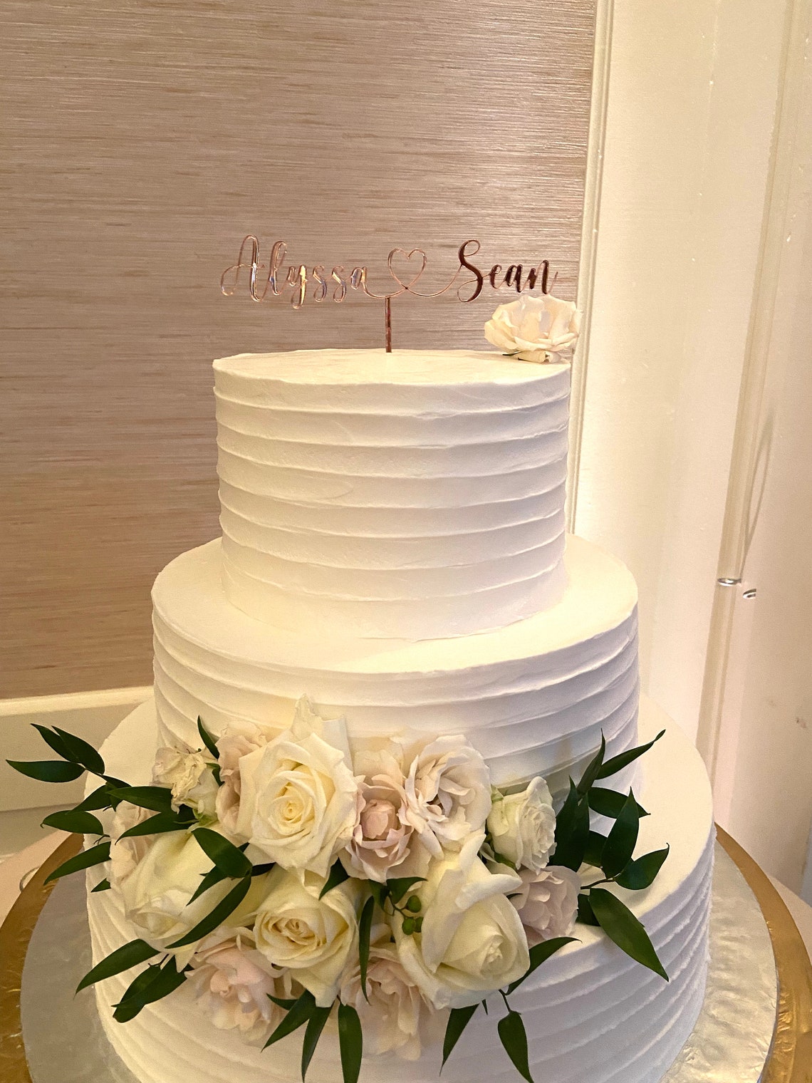 Wedding cake topper. Wooden or acrylic cake topper customized for any of your celebratory needs. Simplistic and elegant designs paired with multiple color schemes to top your celebratory baked goods. thequinnandcompany. www.thequinnandcompany.com