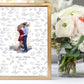 Personalized guest book. Take any picture and make a beautiful watercolor for your guests to sign. Your family and friends will sign with a “congratulations” and after your wedding day you can hang this awesome piece in your home. 10 years down the road, you will be able to look back with emotion on this piece and see/remember what your loved one’s wrote and felt on that special day! thequinnandcompany. www.quinnandcompany.com