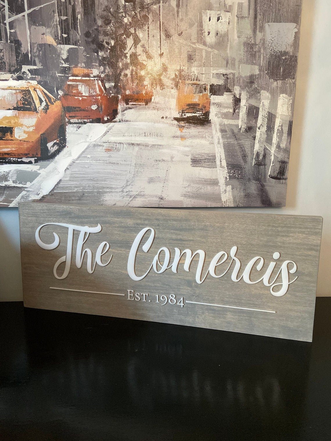 Pallet Sign. Beautiful handmade wood pallet signs for a personal touch to your home or as a gift to your friends or family. Each sign comes with your choice of stain and 3D acrylic lettering.  