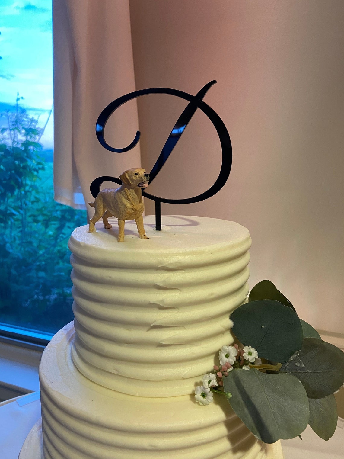 Wedding cake topper. Wooden or acrylic cake topper customized for any of your celebratory needs. Simplistic and elegant designs paired with multiple color schemes to top your celebratory baked goods. thequinnandcompany. www.thequinnandcompany.com