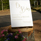 Acrylic Baby Shower Welcome Sign. Customizable designs, fonts and dates for weddings, birthdays, bridal/baby showers, retirements or any other event you wish to celebrate. Place this sign at the entrance of your event to welcome your guests in style and simplicity. thequinnandcompany. www.thequinnandcompany.com.