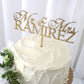 Personalized Wedding Cake Topper | Mr and Mrs Cake Topper | Wood Cake Topper | Bride & Groom