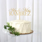 Personalized Wedding Cake Topper | Mr and Mrs Cake Topper | Wood Cake Topper | Bride & Groom
