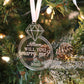Personalized Acrylic Christmas Ornament | Will You Marry Me Ornament | Holiday Engagement | Engagement Idea | Proposal Ornament